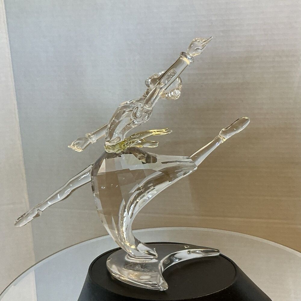 Complete Set of 3 Swarovski Tril "Magic of Dance" Crystal Figurines 2002-04 NIB